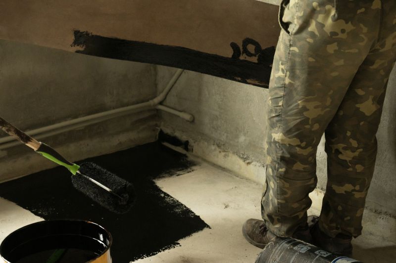 Basement Waterproofing with Sealant